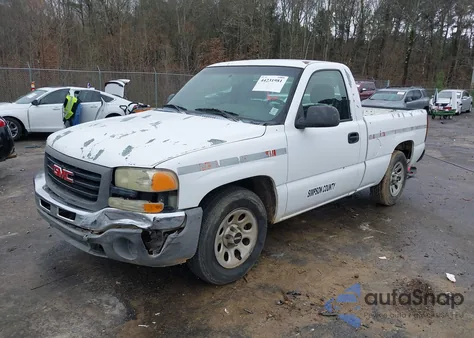 2005 GMC Sierra 1500 Work Truck из США, поврежденный, VIN 1GTEC14V55Z323486